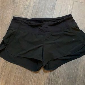 Lululemon speed shorts